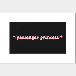 Passenger Princess Car Mirror Decal, Car Mirror Sticker, Rear View Mirror Sticker, Car Decal Sticker, Affirmation Car Decal Posters and Art